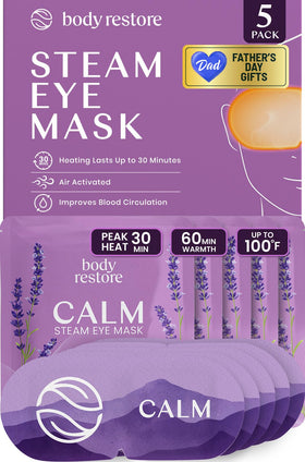 Body Restore front packaging showing lavender scent and five-pack benefit