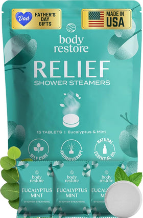 Body Restore front packaging showing 15-pack for gift-ready presentation