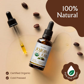 BodyJ4You amber glass dropper protecting oil quality and enabling precise application