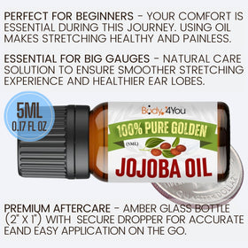 BodyJ4You jojoba oil droplet on skin illustrating fast absorption and hydration