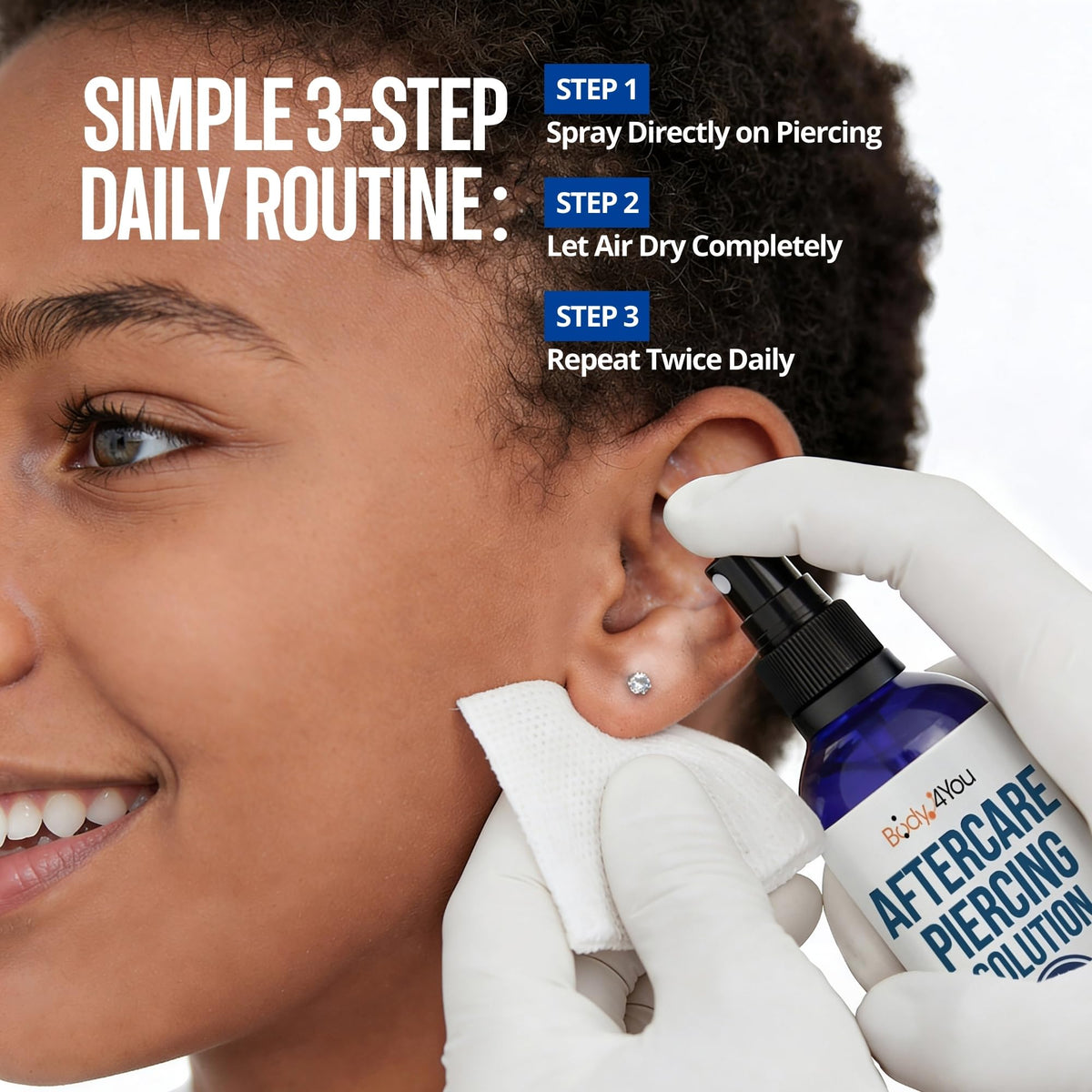BodyJ4You label displaying ingredients and made-in-USA certification benefits