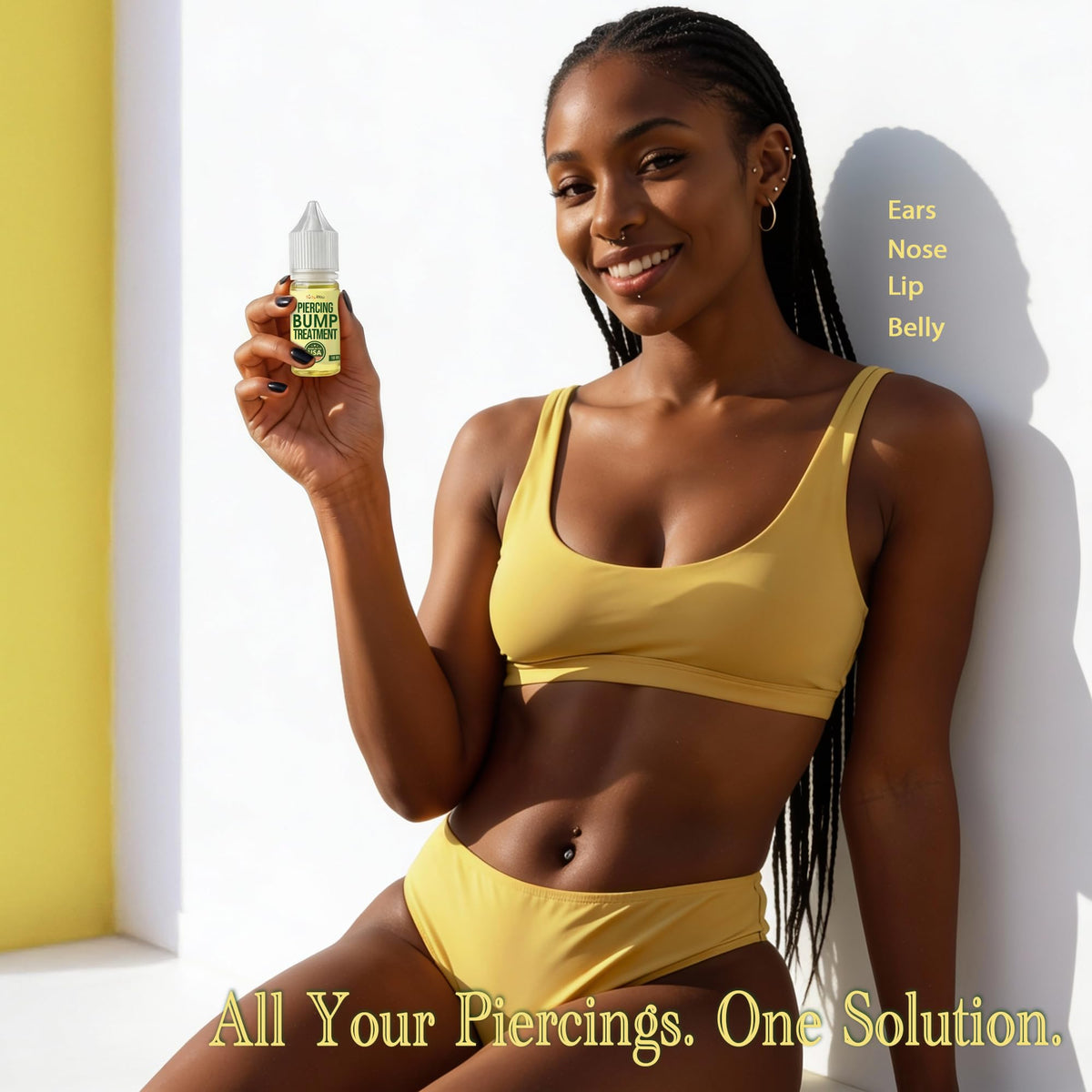 BodyJ4You label close-up listing tea tree jojoba rosemary ingredients