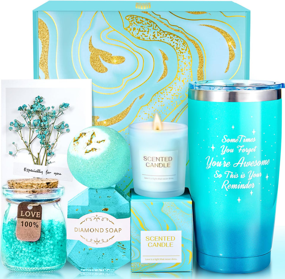 BodyRefresh front packaging showing blue gift box and heart motif for elegant presentation