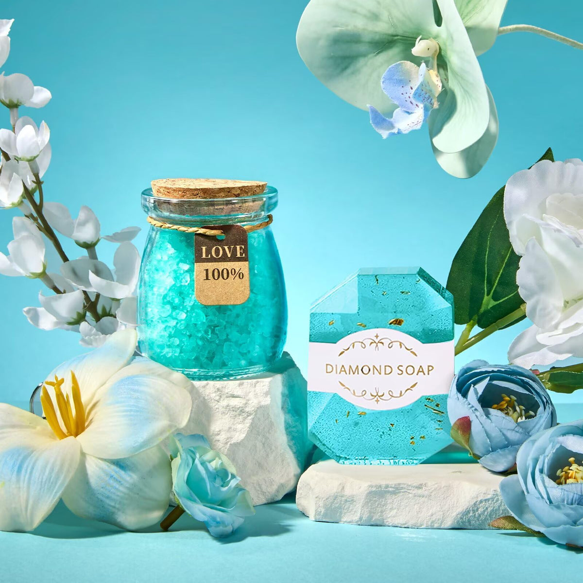 BodyRefresh handmade soap detail highlighting natural texture for gentle cleansing