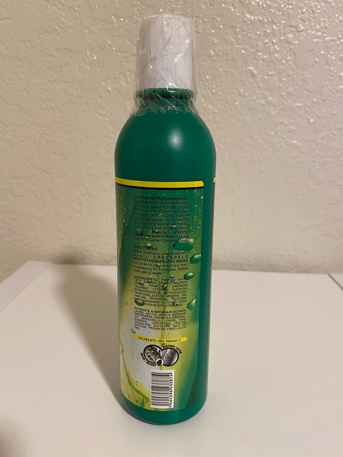 BOÉ COSMETICS product in use during scalp massage to boost uptake