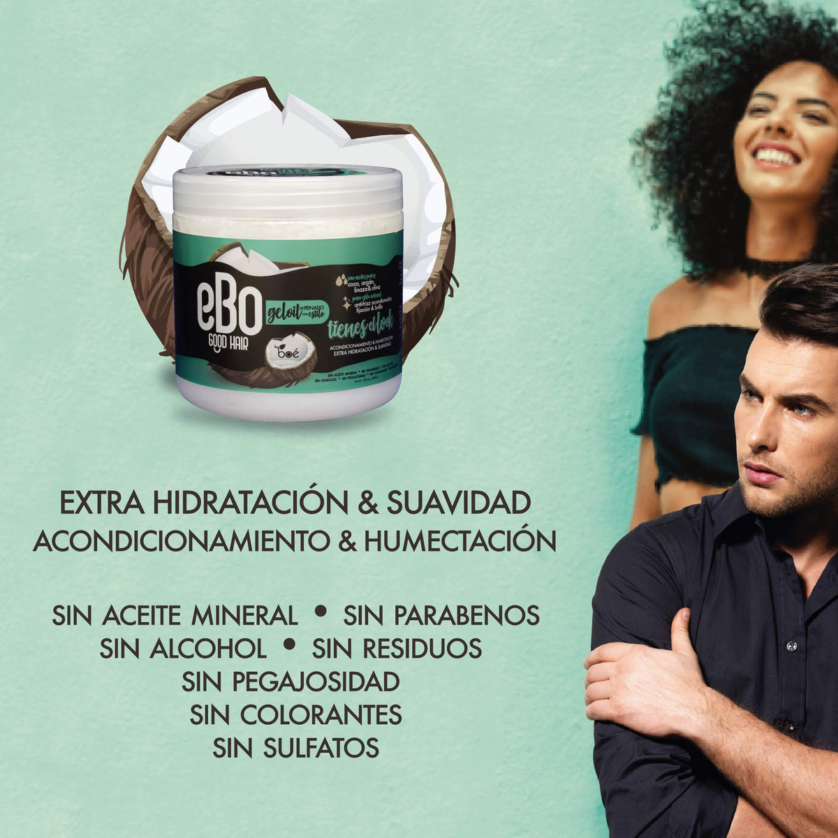 BOÉ COSMETICS product label close-up showing ingredients and clean formula benefits