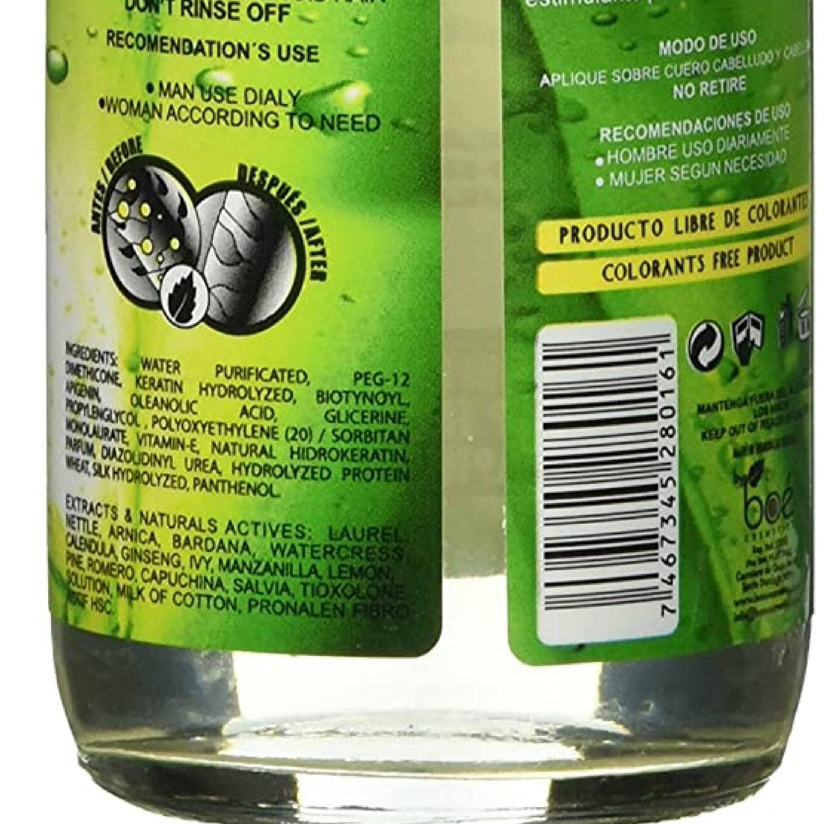 BOÉ COSMETICS hair drops dropper applying precise scalp treatment