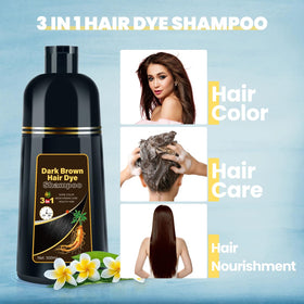 BOJICA being applied to dry hair for fast gray coverage and convenient use