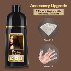 BOJICA disposable gloves, cape, cap displayed for mess-free application