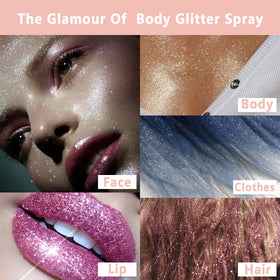 Clothing hem with Boko glitter spray, brand adds fabric sparkle for costumes