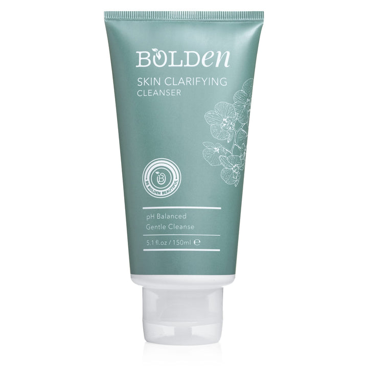BOLDEN front packaging showing cleanser and clear branding for easy identification
