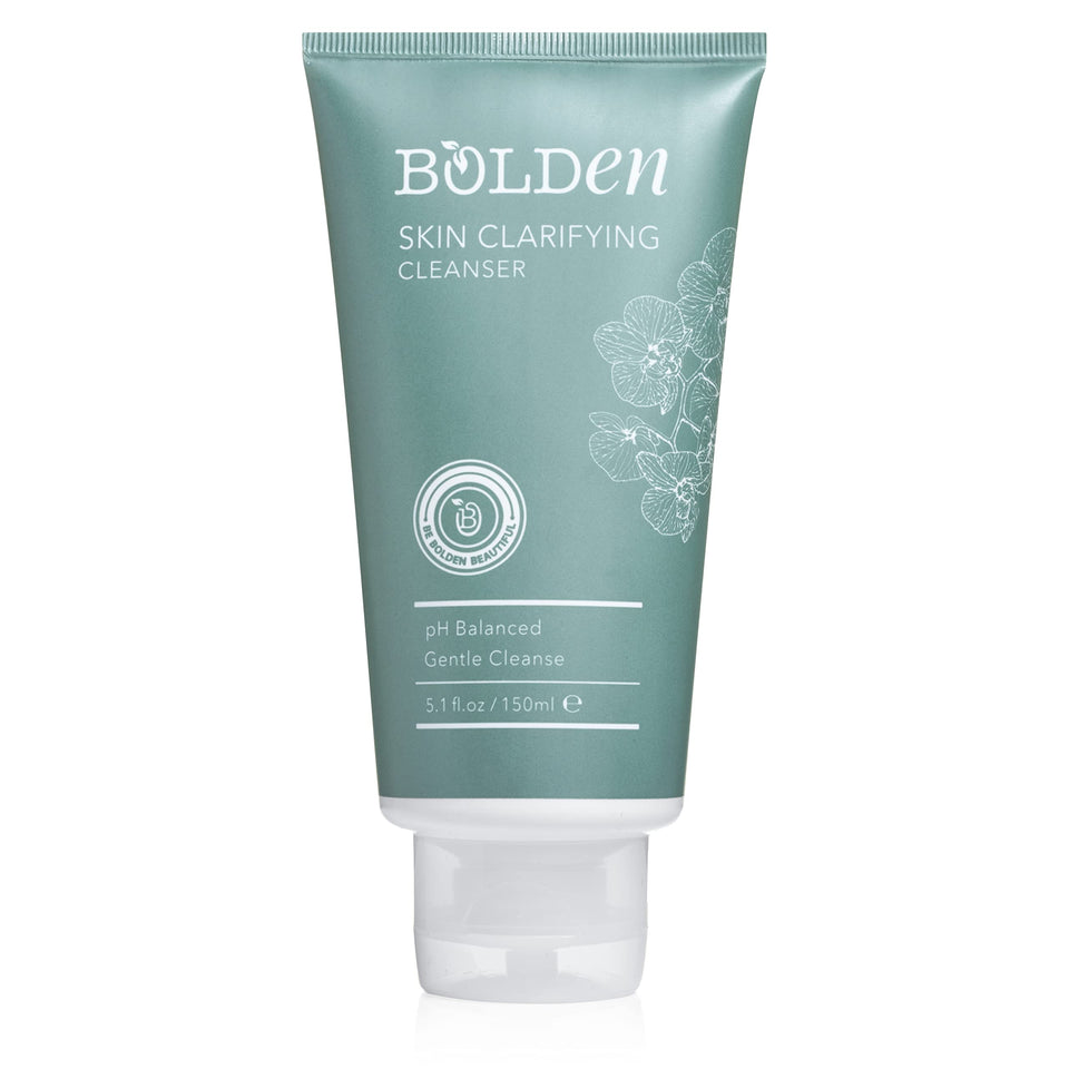 BOLDEN front packaging showing cleanser and clear branding for easy identification
