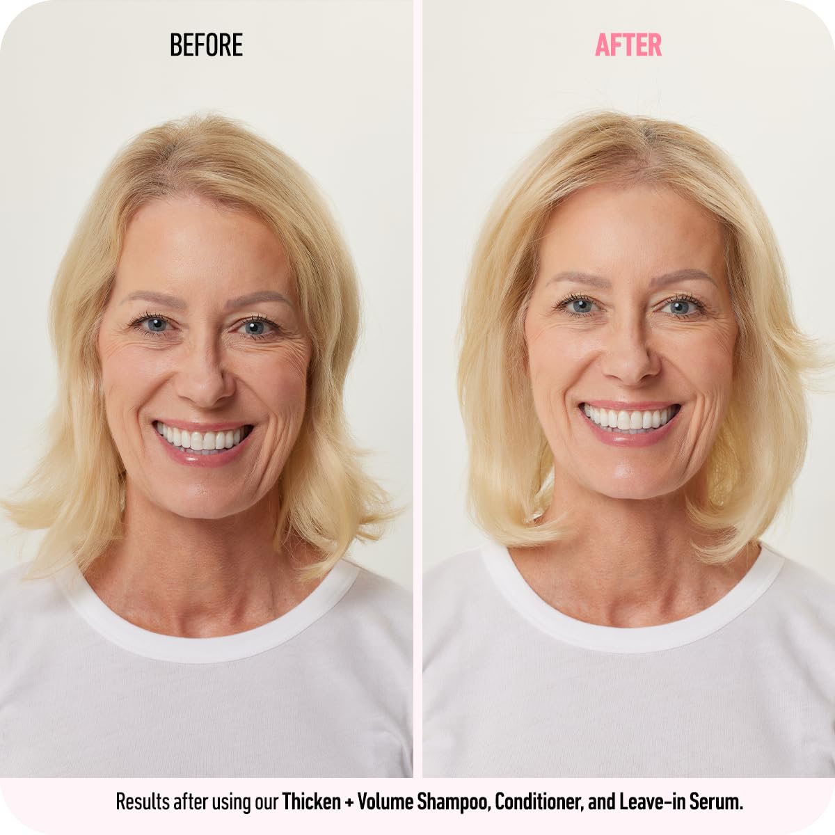 Boldify applied on towel-dry hair to detangle and prepare for styling