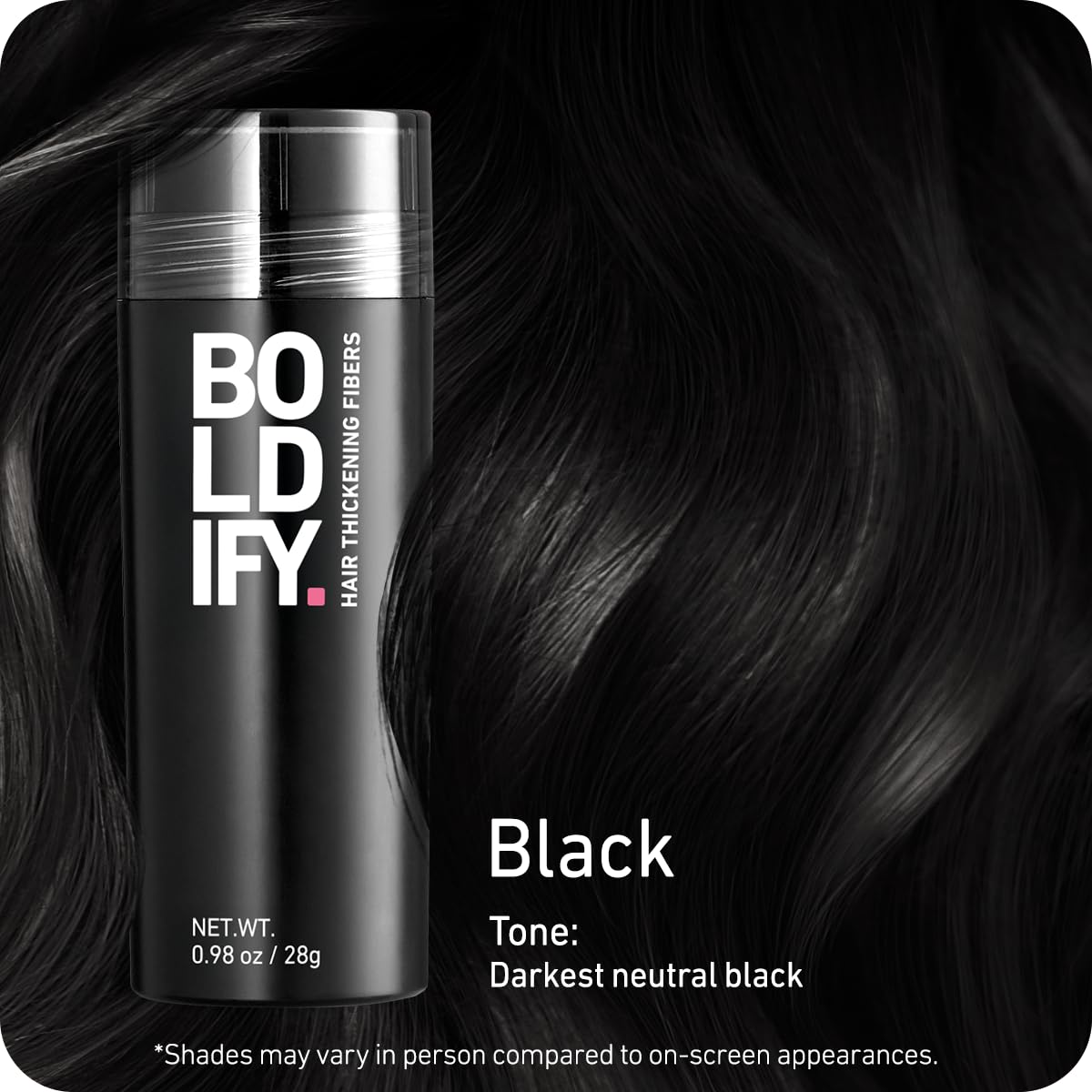 Boldify close-up of fiber texture demonstrating natural, touchable finish