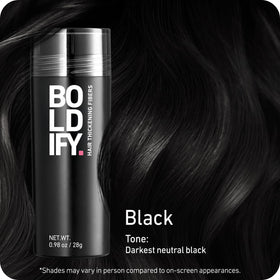 Boldify close-up of fiber texture demonstrating natural, touchable finish