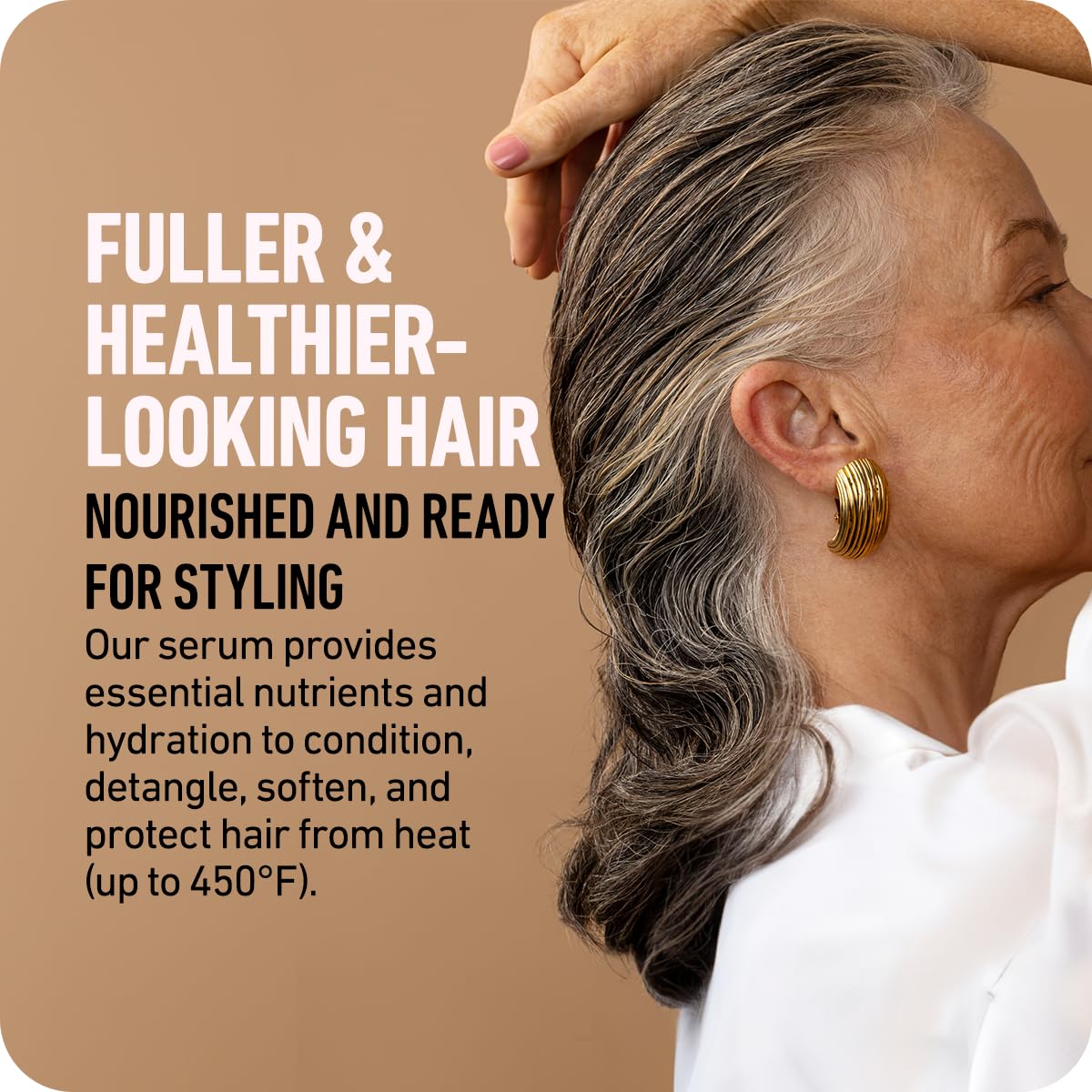 Boldify close-up label listing BOLD Complex, biotin and niacinamide benefits