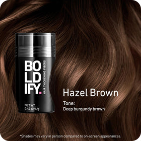 Boldify close-up fibers texture highlighting natural-looking coverage