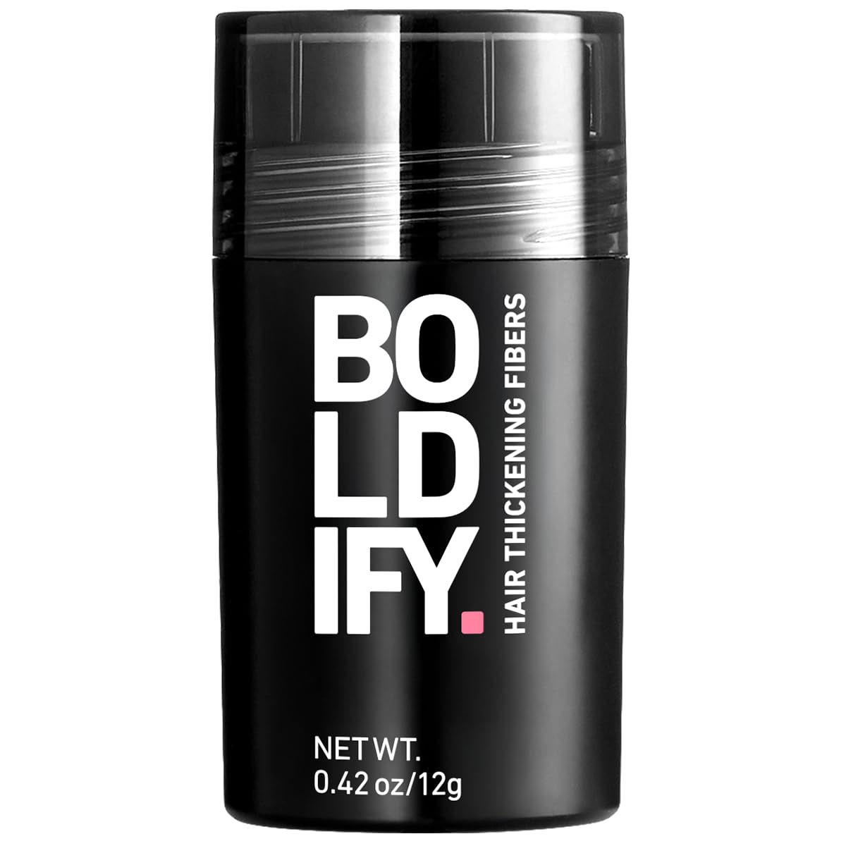 Boldify packaging in Dark Auburn showing product name and benefits