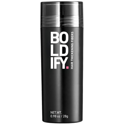 Boldify front packaging showing dark blonde shade and 28g size, easy identification benefit
