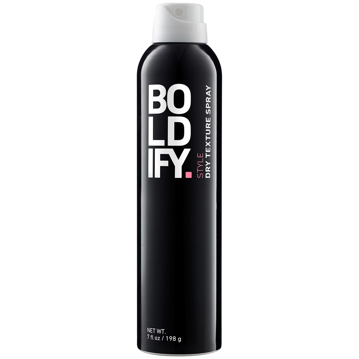 Boldify front packaging showing volumizing spray and clear branding benefit
