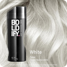 Boldify fiber texture close-up showing fine strands that blend seamlessly with hair