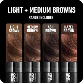 Boldify fibers close-up showing fine texture for natural-looking coverage