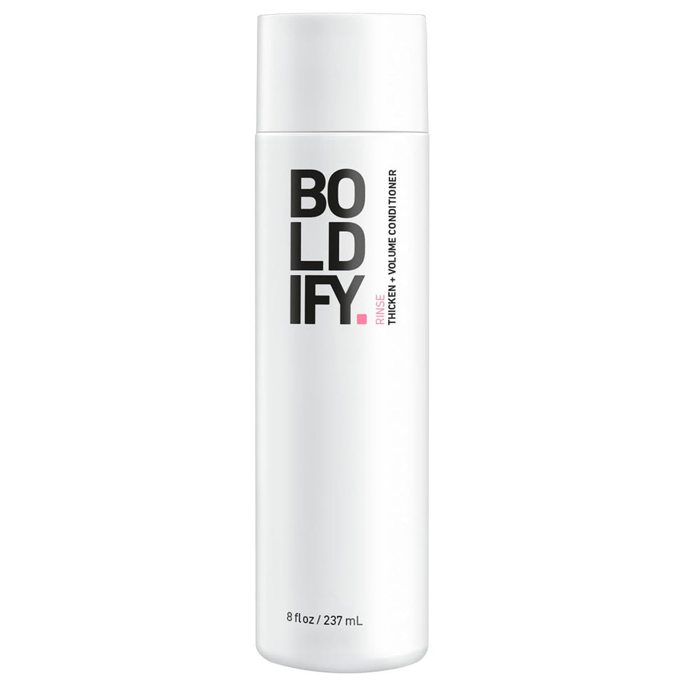 Boldify front packaging bottle shows brand and volumizing benefit