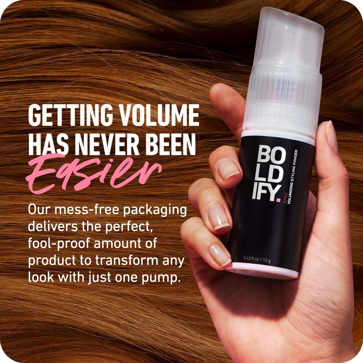 Boldify ingredients label with coconut oil and aloe vera benefits