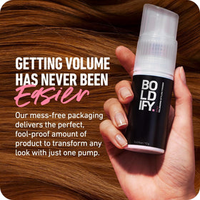 Boldify ingredients label with coconut oil and aloe vera benefits