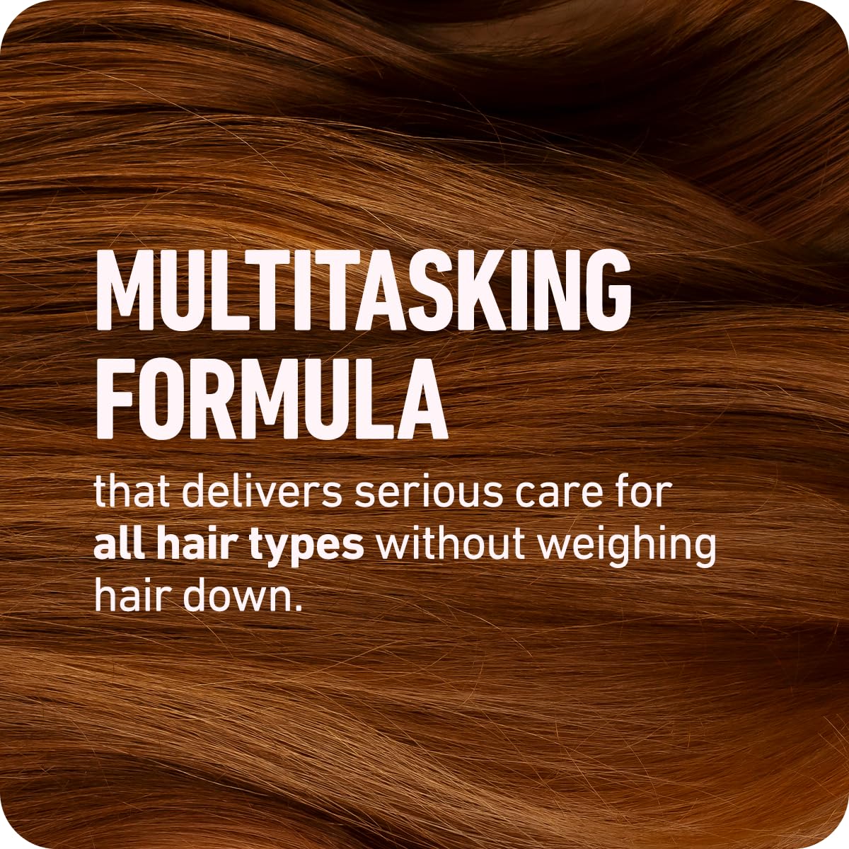 Boldify used during flat iron styling showing heat protection in action