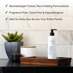 Boldly Basic pump dispensing clear gel for easy controlled dispensing benefit