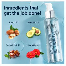 bold uniq BoldPlex 7 with argan and avocado oils, communicates nourishing ingredients