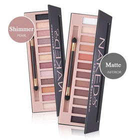 BOLOPER close-up of eyeshadow pans revealing soft, highly pigmented texture and blendability