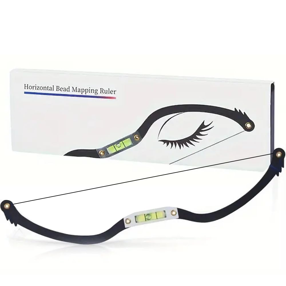 BOLUOYIN front view of arch ruler showing compact durable design and alignment benefit