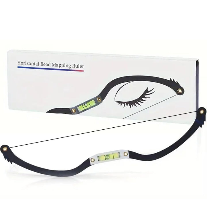 BOLUOYIN front view of arch ruler showing compact durable design and alignment benefit