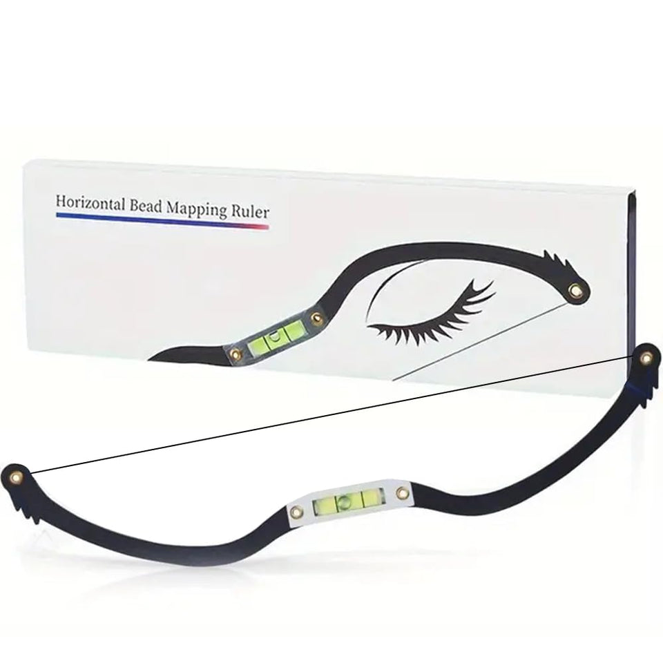 BOLUOYIN front view of arch ruler showing compact durable design and alignment benefit