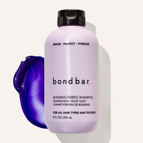 Bondbar before and after toning showing reduced brassiness and shine