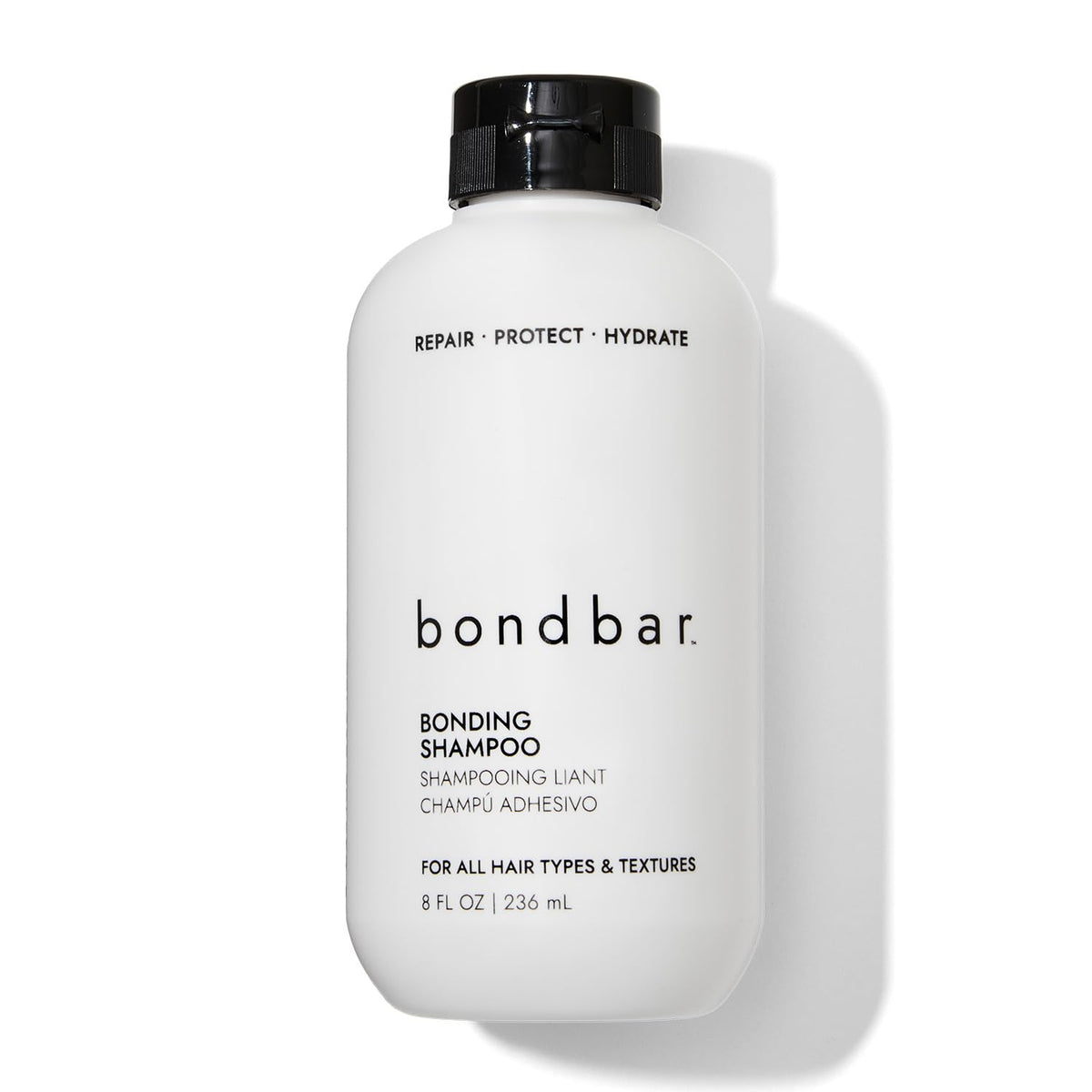 Bondbar front bottle showing brand and clean formula benefit