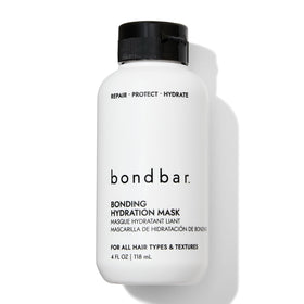 Bondbar hydration mask front bottle showing recyclable packaging and volume