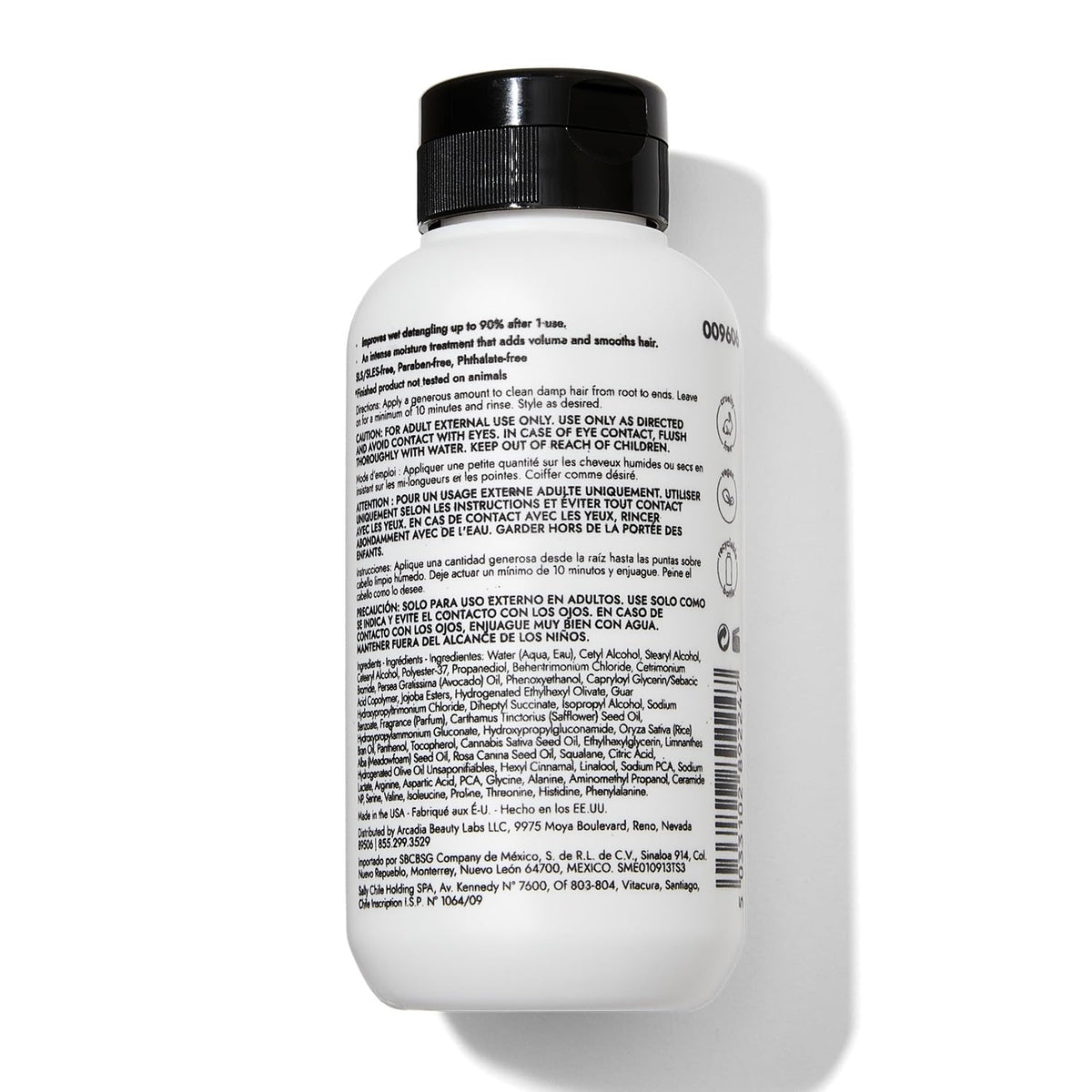 Bondbar label detail highlighting clean ingredients and cruelty-free status