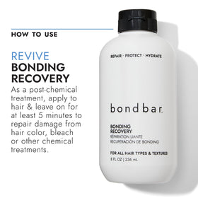 Bondbar recyclable bottle marking emphasizing eco-friendly packaging