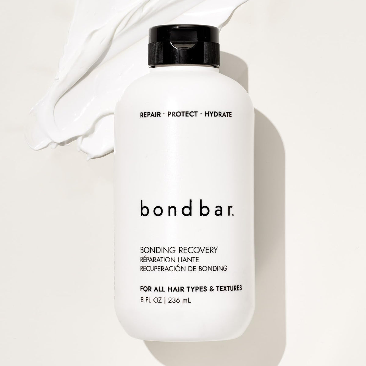 Bondbar texture close-up showing creamy formula for deep hydration