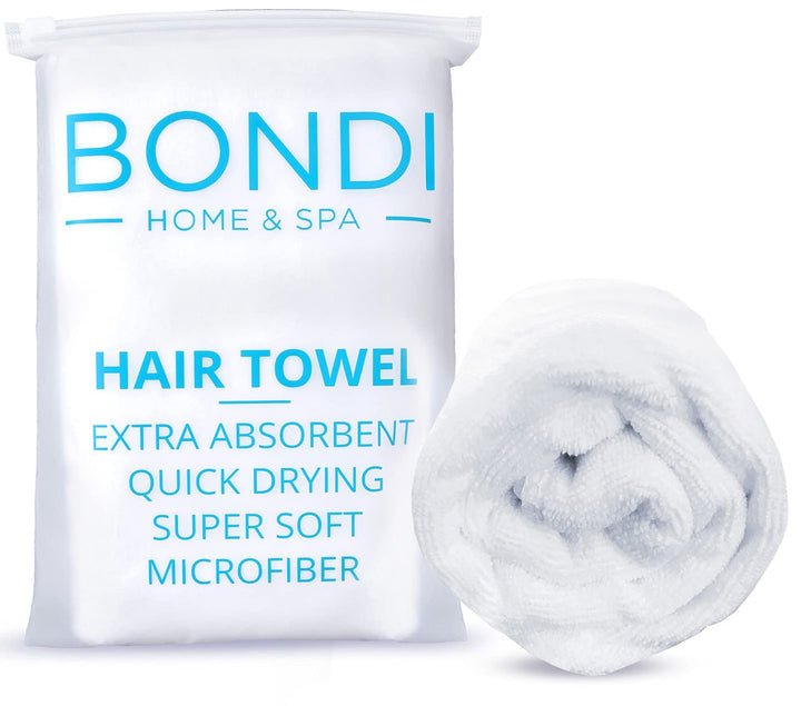 BONDI HOME & SPA folded towel front showing soft absorbent finish and quick drying