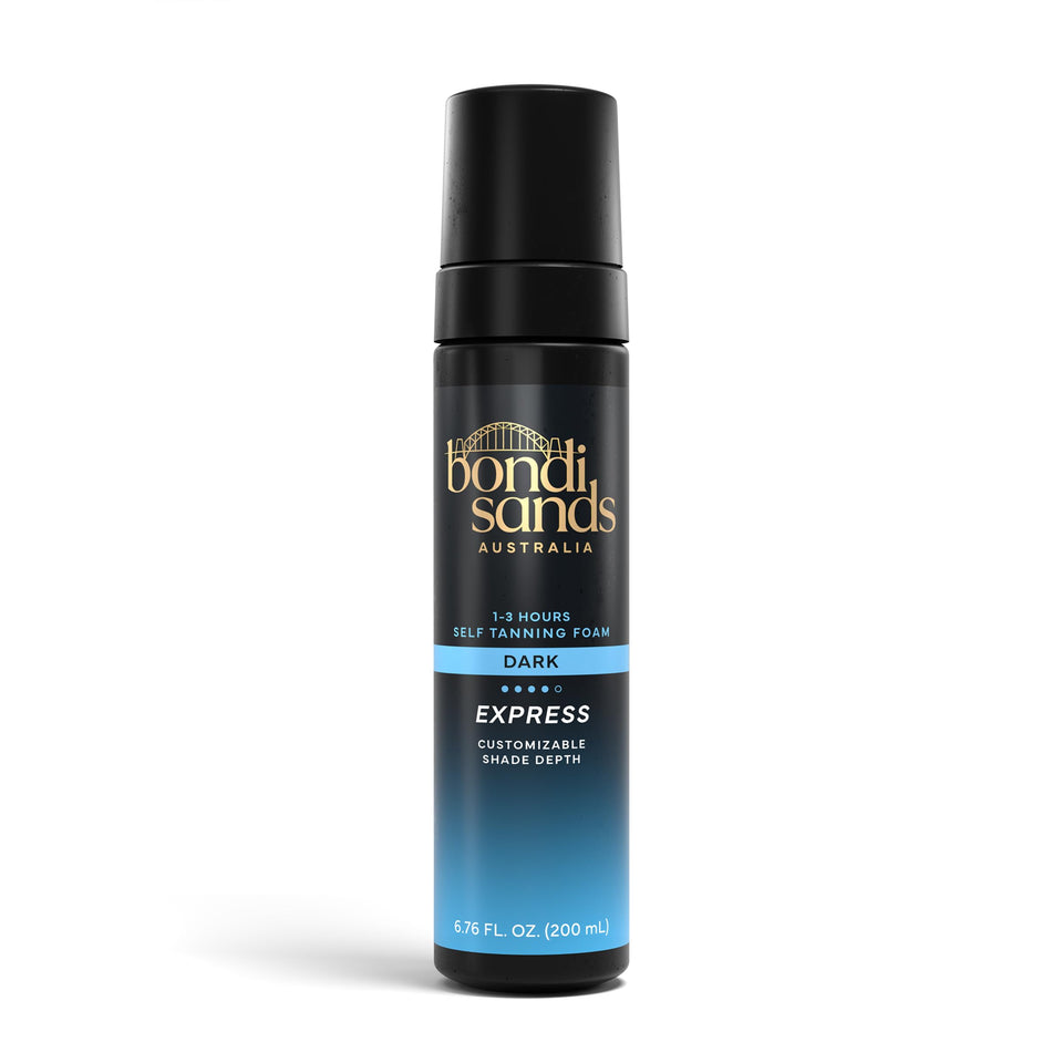 Bondi Sands front packaging showing product and benefits