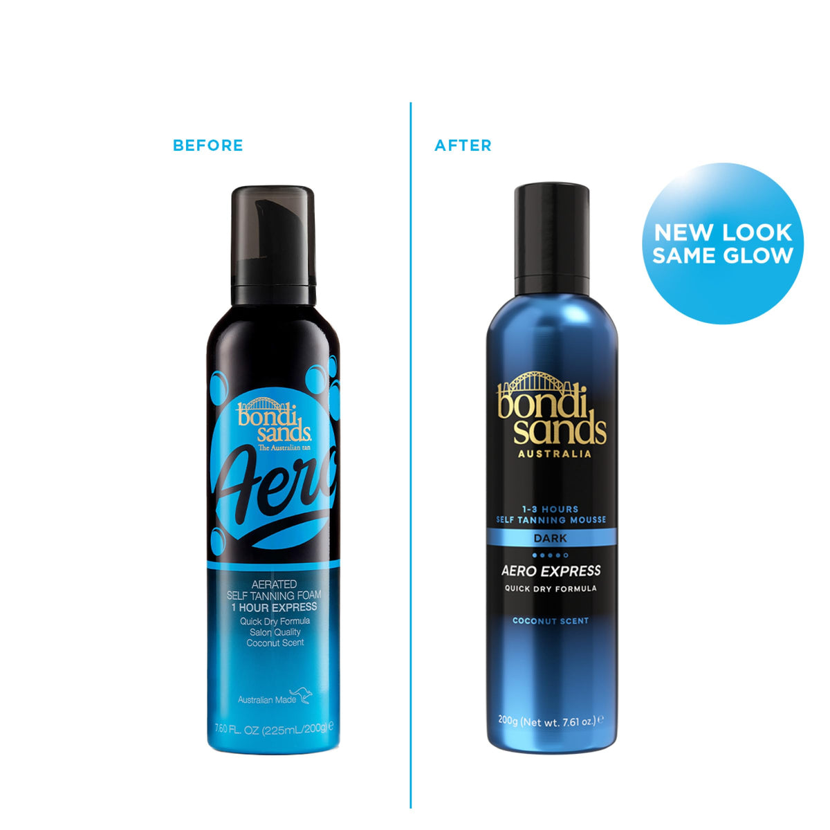 Bondi Sands foam texture close-up highlighting lightweight absorption