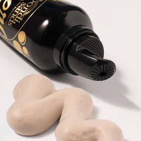 Lifestyle bathroom display with Bondi Sands showing easy at-home tanning
