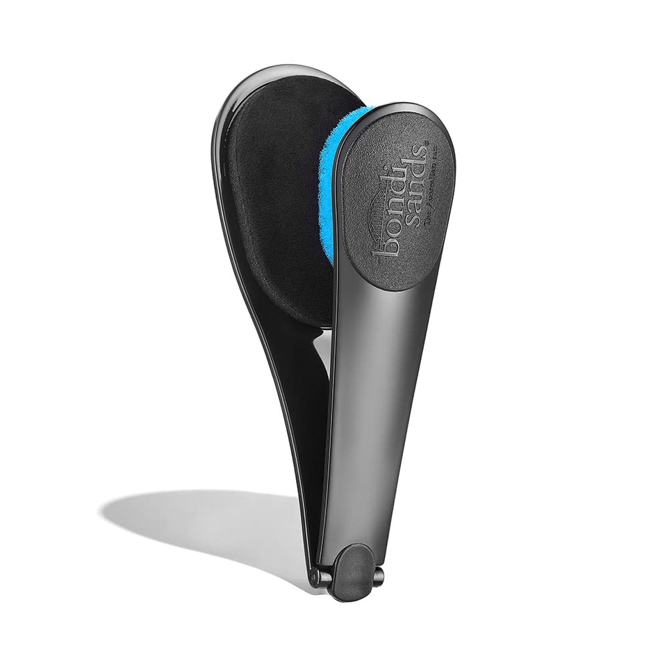 Bondi Sands applicator front view showing ergonomic handle and pad for easier tanning