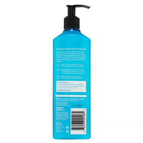 Bondi Sands back label directions close-up for correct application