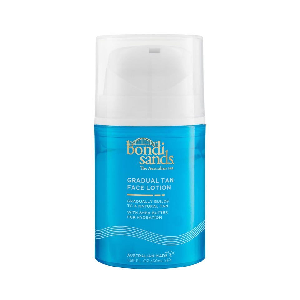 Bondi Sands front packaging showing product and size for easy identification and trust