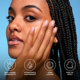 Bondi Sands label close-up showing ingredients like aloe vera and coconut for hydration